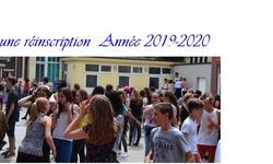 reinscription 2019-2020