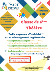 flyers 2 classe theatre